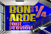 Bonarde a Sans Serif Display Font, a Sans Serif Font by Rasiorise Studio (Thumbnail 12 of 12)