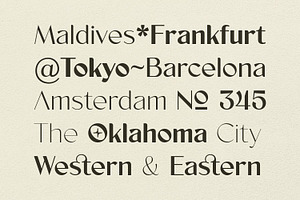 Vonca Font Family