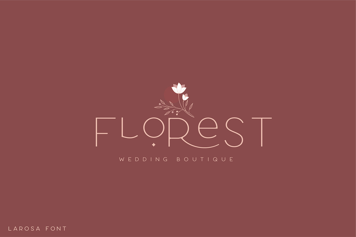 Larosa Sans Elegant Typeface, a Sans Serif Font by Kaligra.co (Photo 11 of 22)