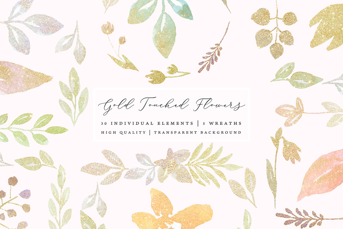 Everything Gold BUNDLE, an Object Graphic by OM Creativ (Photo 7 of 11)