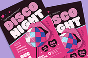 Disco Party Flyer, a Flyer Template by Gumico Studio. (Thumbnail 3 of 3)