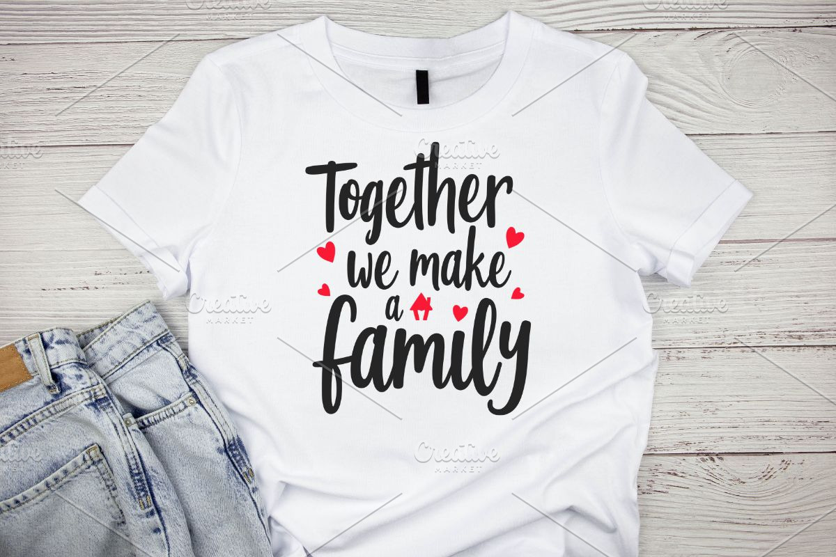Together We Make a Family SVG, an Illustration by Awieee1 (Photo 2 of 4)