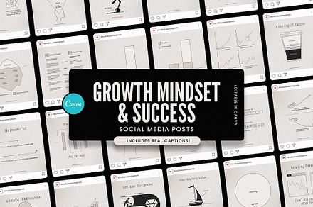 Growth Mindset Instagram Posts