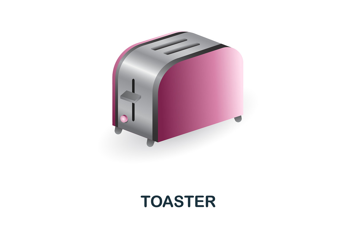 Kitchen Supplies 3D Icons Set Bundle, an Object Graphic by Aimagenarium@gmail.com (Photo 13 of 21)