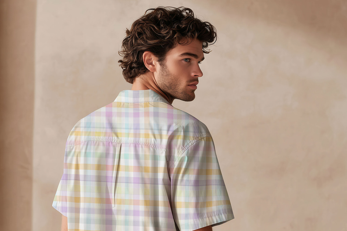 Men's Short Sleeve Shirt Mockup, an Apparel Mockup by 1001 mockups (Photo 5 of 10)
