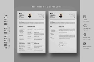 257. Modern Resume Template