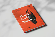 Hard Cover Vertical Book Mock-up, an Advertising Mockup by zippypixelstudio (Thumbnail 10 of 14)