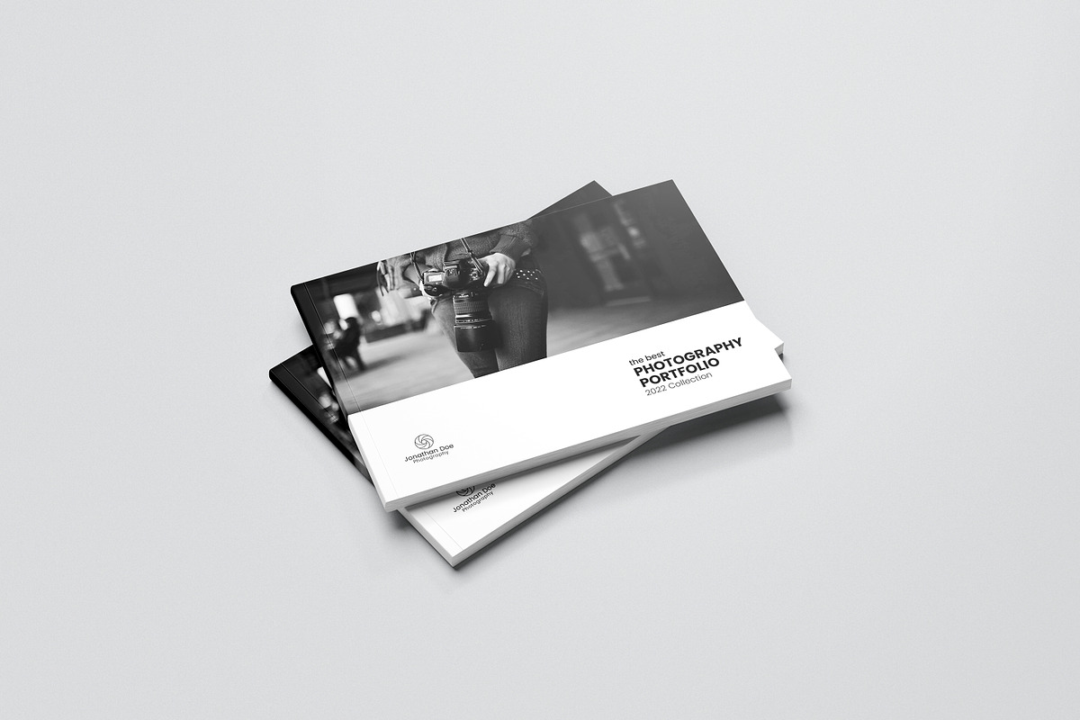 Landscape Brochure / Catalog Mockup, a Print Template by simuradi (Photo 2 of 9)