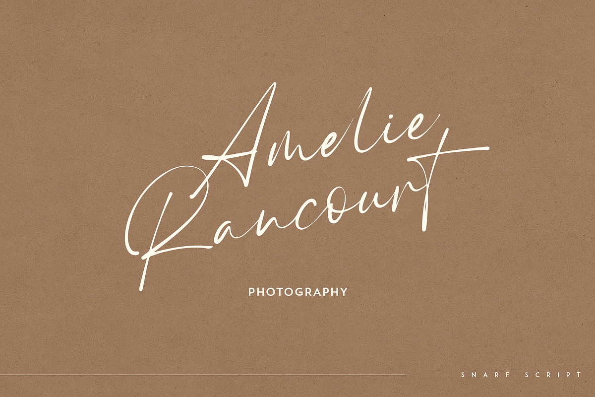 Snarf modern script, a Script Font by Only Fonts (Photo 5 of 10)