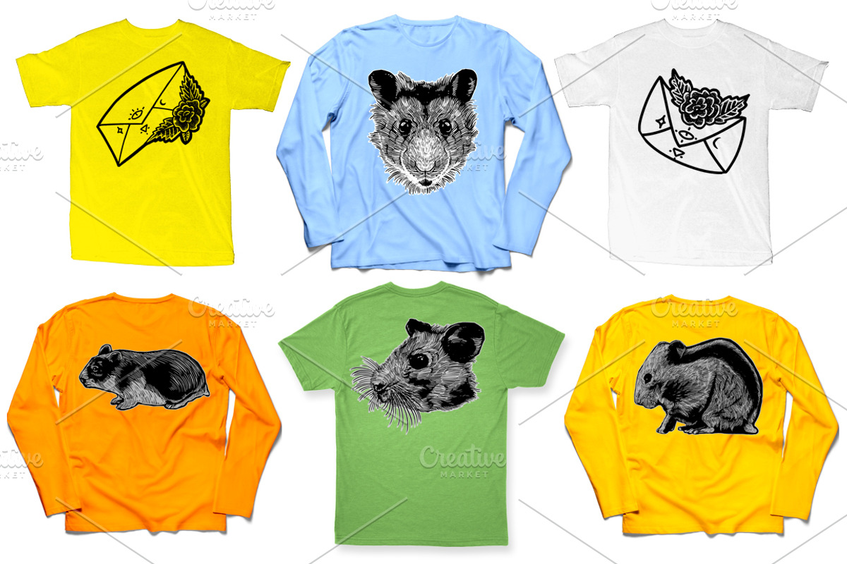 100 Tattoo-Style Tee Designs, an Object Illustration by Design by sebrodbrick (Photo 31 of 34)