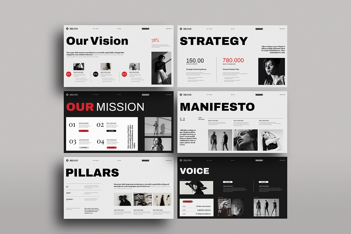 Brand Strategy Presentation Template, a Presentation Template by TemplateFolio-Shop (Photo 5 of 11)