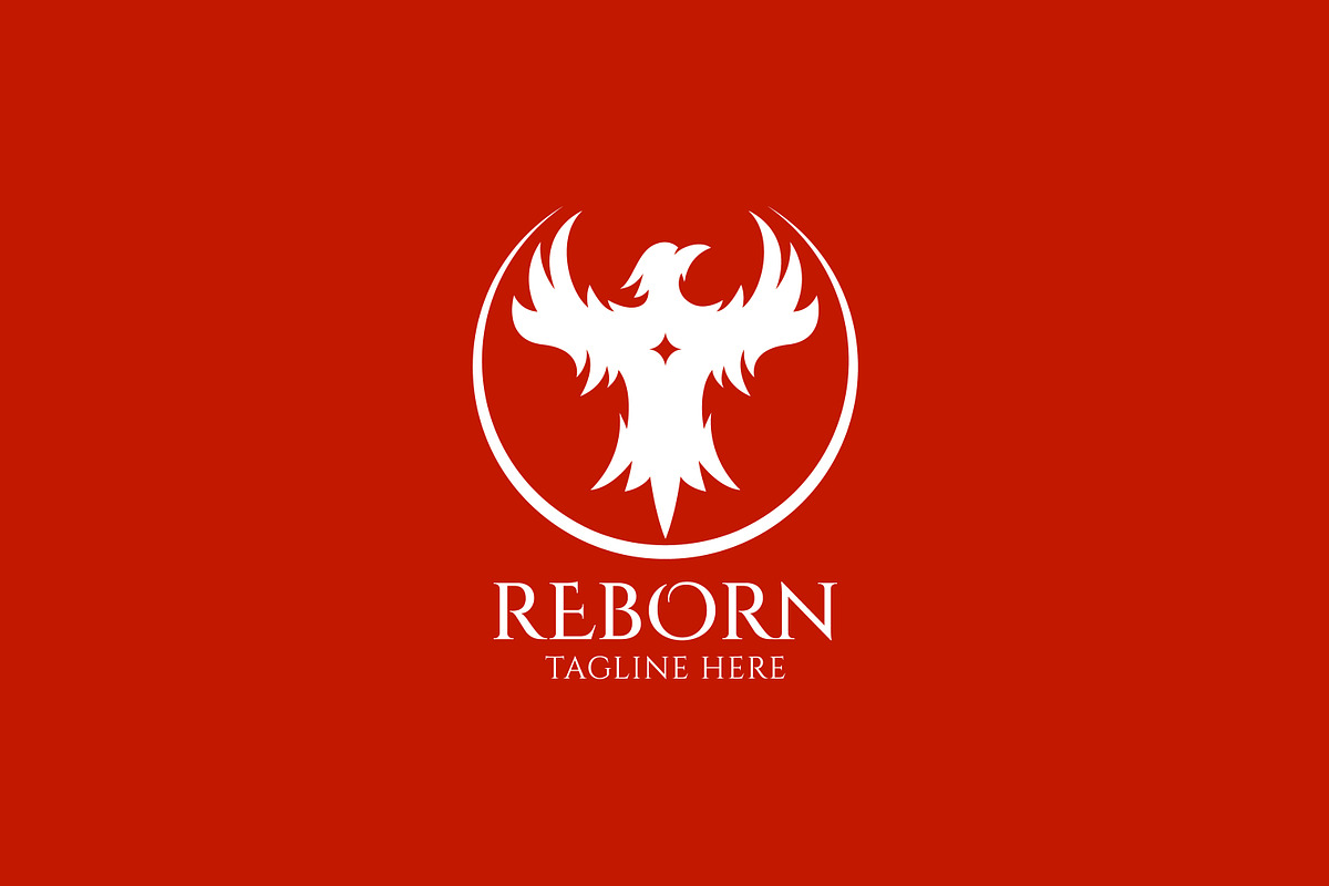Rising Rebirth Reborn Phoenix Bird, a Branding & Logo Template by Signatoro (Photo 2 of 3)
