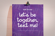 Only You, a Script Font by DonMarciano (Thumbnail 3 of 5)