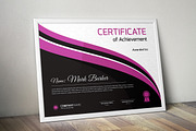 Certificate Word | PSD | AI, a Stationery Template by Curve Design (Thumbnail 5 of 5)
