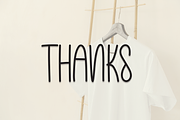 Tshirt | Script Font, a Script Font by Scratchones (Thumbnail 2 of 8)