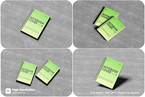 Notebook Cover Mockup
