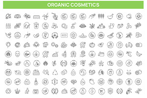 Natural Cosmetics and Skincare Icons