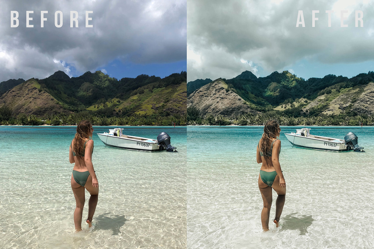 Mobile Lightoom Preset TROPICAL preview 3