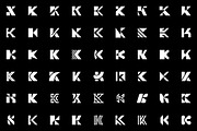 Set of letter K logo, a Branding & Logo Template by NataliiaVolyk (Thumbnail 3 of 3)