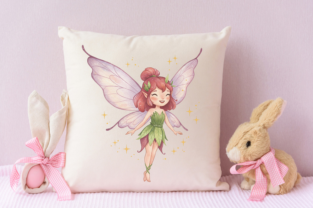 Happiness Fairy Clipart, an Illustration by RobertsArt (Photo 5 of 7)