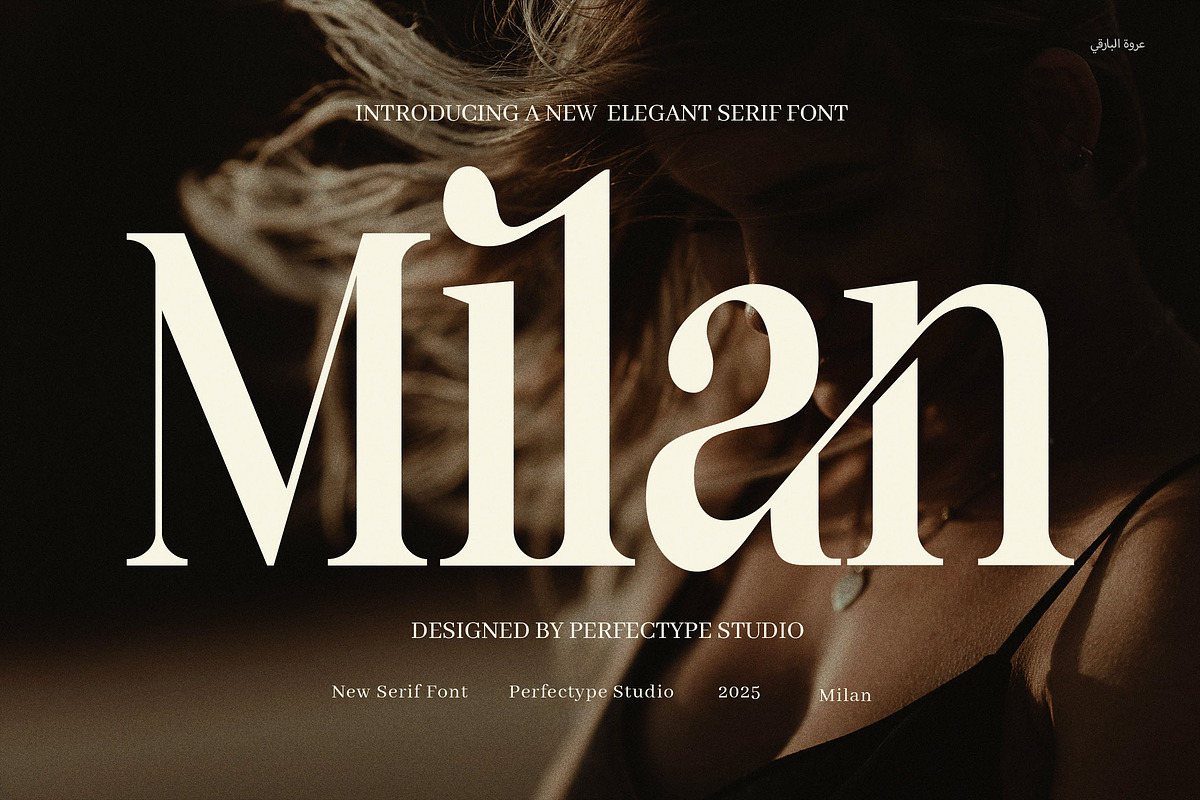 Milan Elegant Serif Font, a Serif Font by Perfectype (Photo 1 of 8)