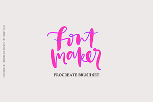 FontMaker Brush Kit