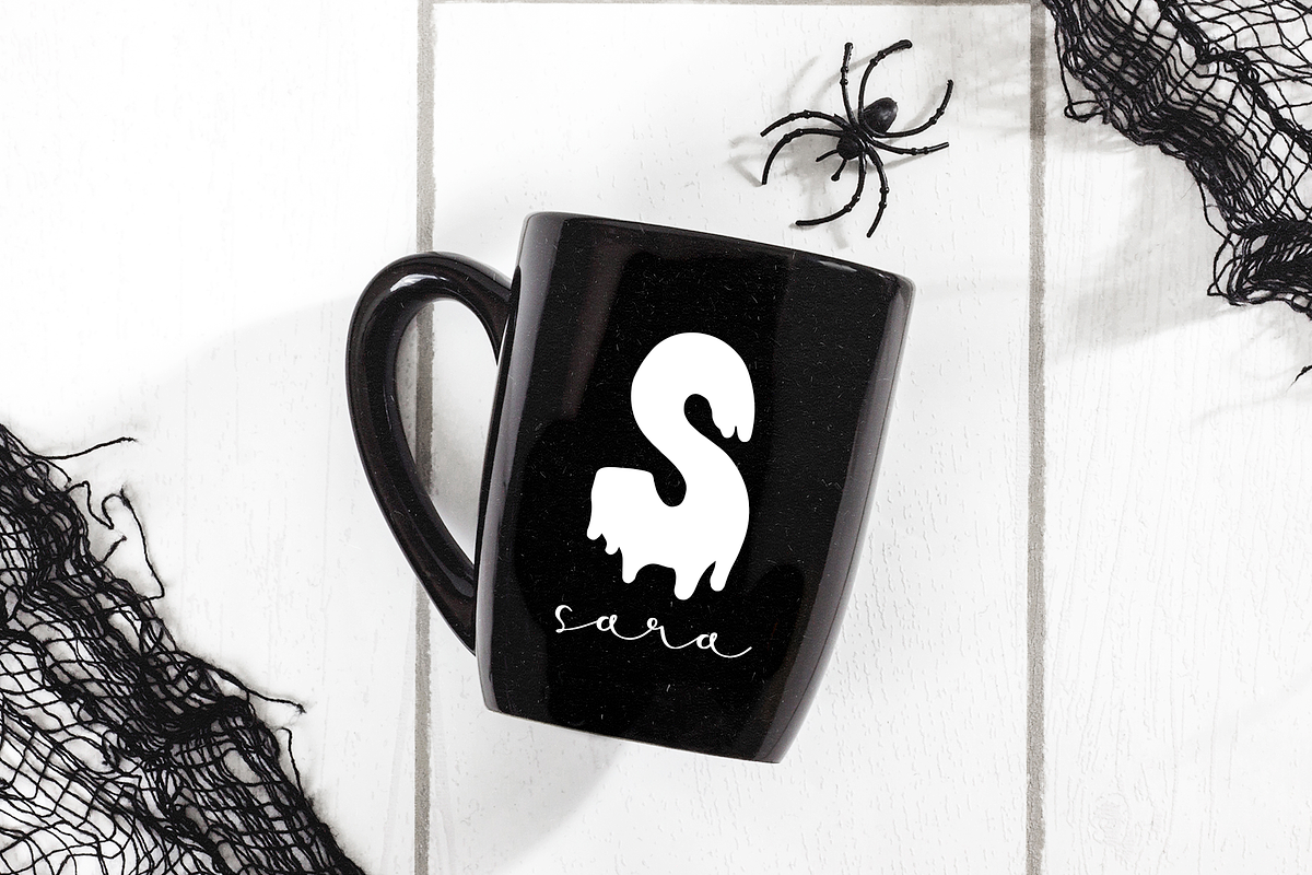 Yikes | Dripping Halloween Font, a Font by KA Designs (Photo 10 of 11)