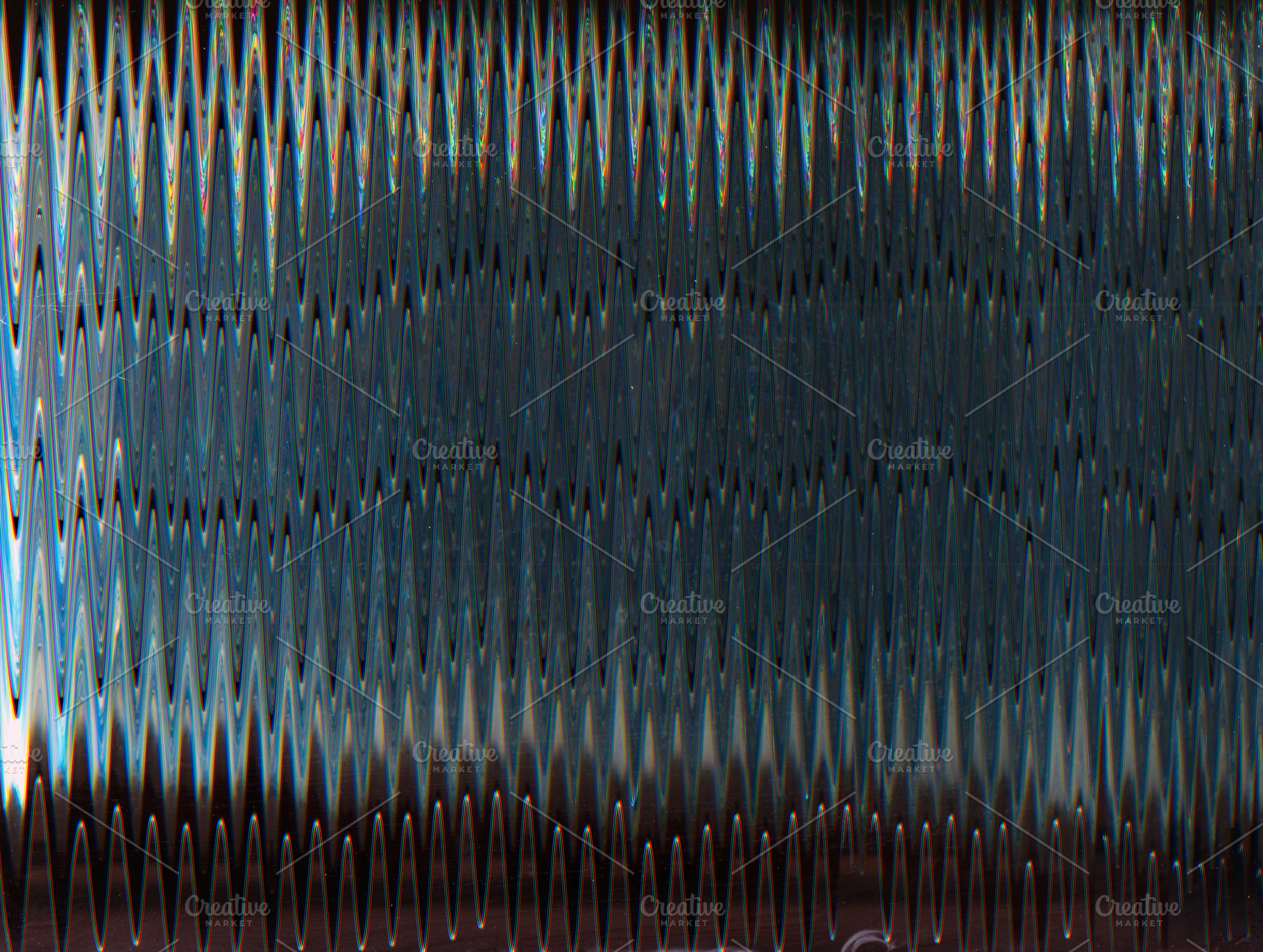 digital glitch noise texture overlay color waves, a Photo by Photo Drive Studio