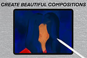 Oil 47 | Procreate Brush Kit, a Brush Add-On by Rachel McBride Creative (Thumbnail 4 of 11)