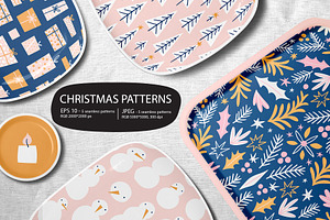 Scandinavian Christmas Patterns