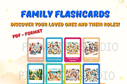 Family-Themed Flashcards: Fun & Lear, a Card Template by John_Walker (Thumbnail 4 of 6)