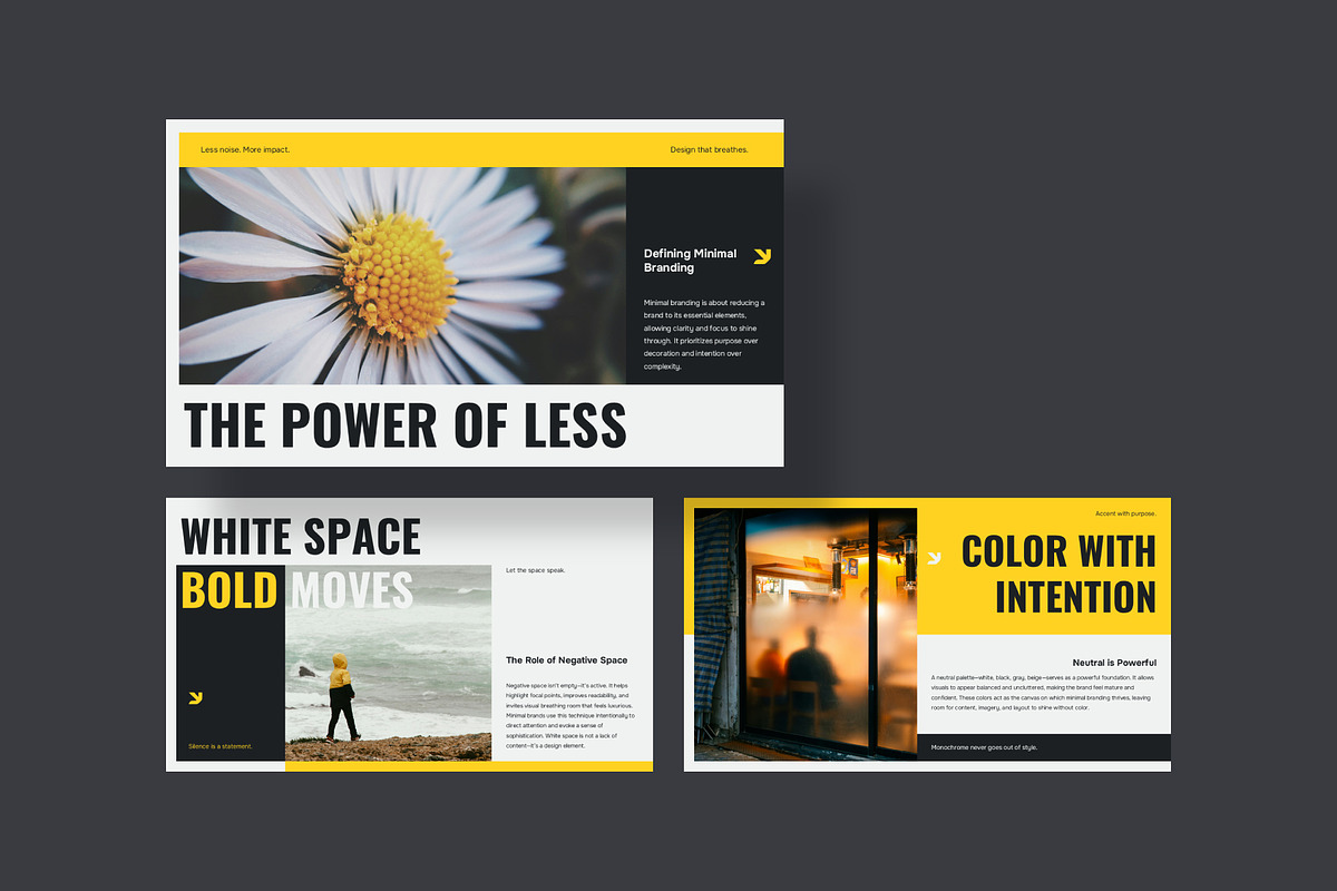 Minimal Brand Keynote Template preview 2
