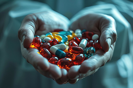 Doctor holding a colorful different, a Health & Medical Photo by Pixeness