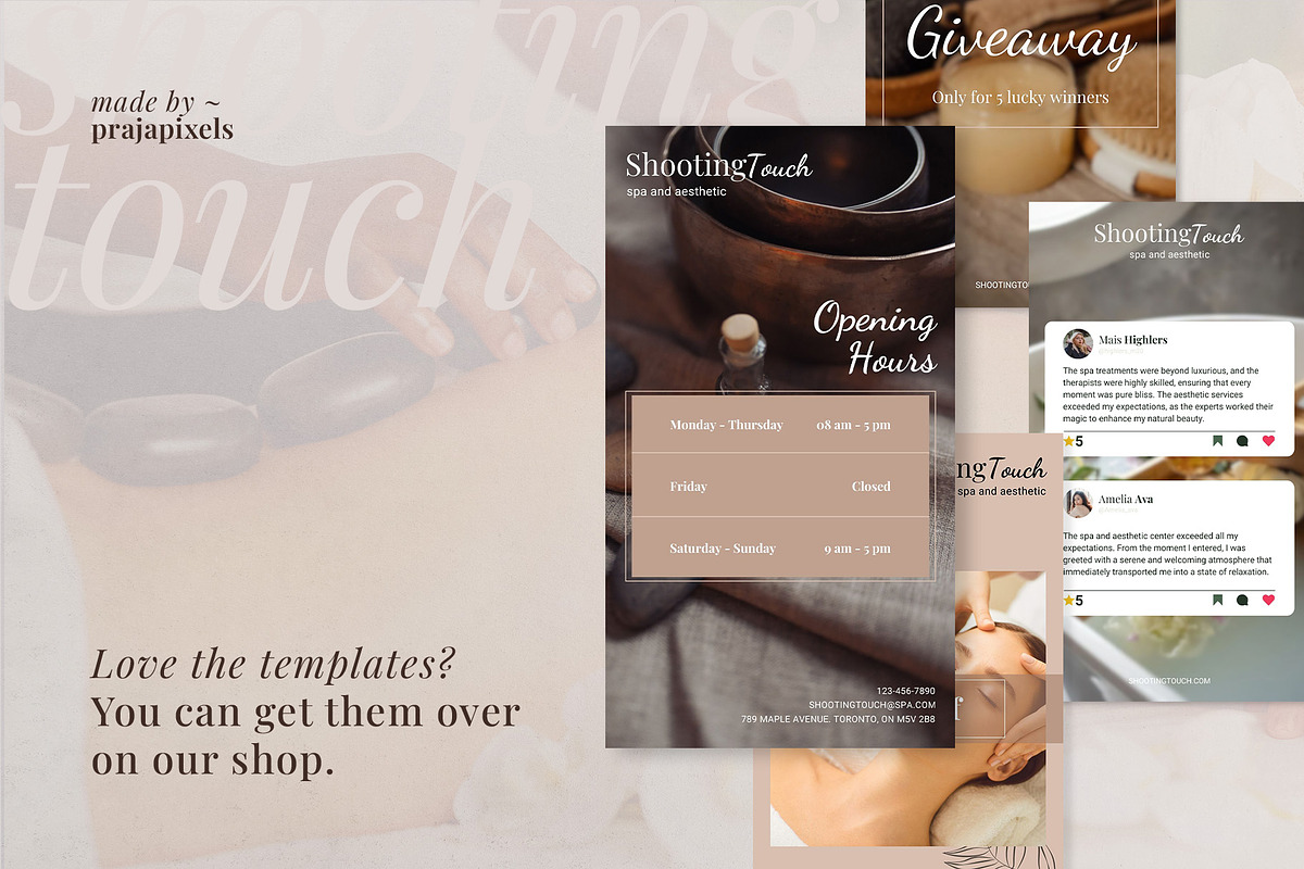 Shooting | Spa Canva Instagram Story, a Social Media Template by prajapixels (Photo 6 of 6)
