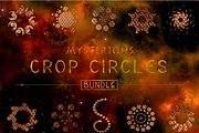 Mysterious Crop Circles Bundle Pack, an Illustration by Swarovski Crystals (Thumbnail 2 of 7)