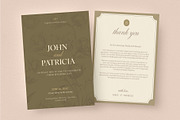 Wedding Invitations Set, a Stationery Template by BrandPacks (Thumbnail 2 of 9)