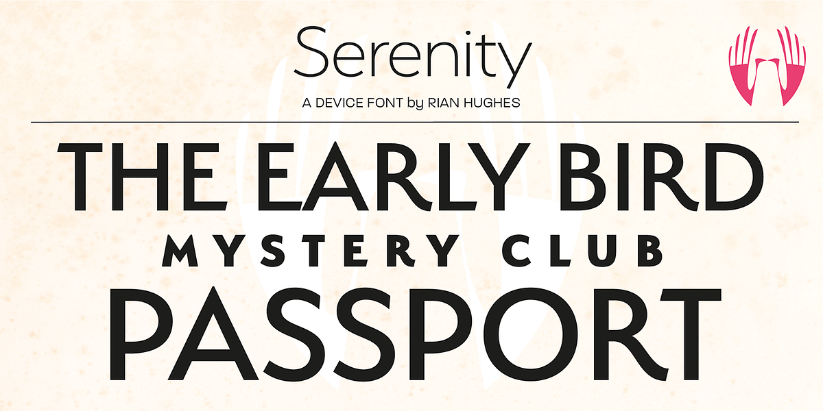 Serenity, a Sans Serif Font by Device (Photo 8 of 9)