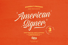American Signer - 3 Fonts
