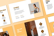 Cobain Creative Fashion Google Slide, a Presentation Template by Overcloud (Thumbnail 4 of 4)