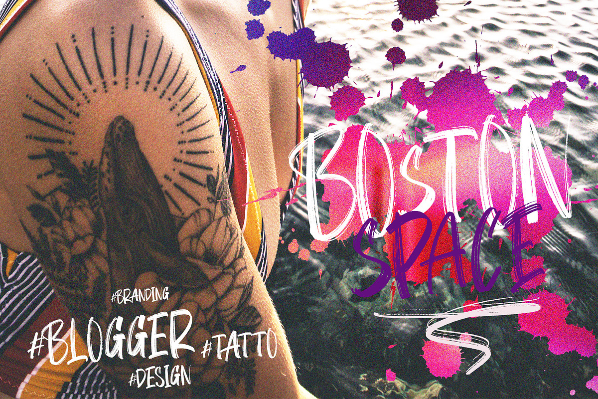 Quick Posty, a Script Font by Papermode Co. (Photo 6 of 9)