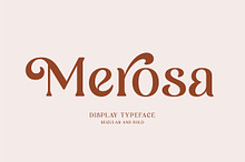 Merosa – Display Typeface