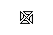 Abstract Geometric Square Cross Logo, a Branding & Logo Template by johnkent (Thumbnail 3 of 3)