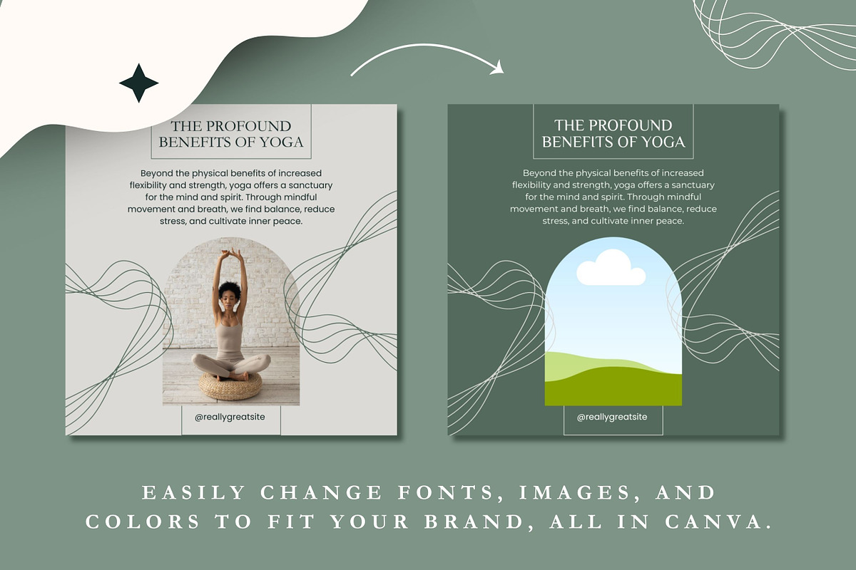 100 Natural Canva Templates, a Templates & Theme by TemplateCastleStore (Photo 4 of 9)