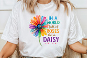 In a World Full of Roses Be a Daisy, an Illustration by DreamCafeArt (Thumbnail 2 of 7)