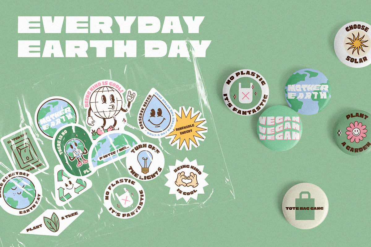 Everyday Earth Day Collection, a Decorative Illustration by millering (Photo 2 of 10)