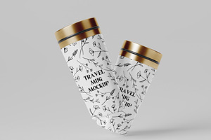 Travel Mug Mockup