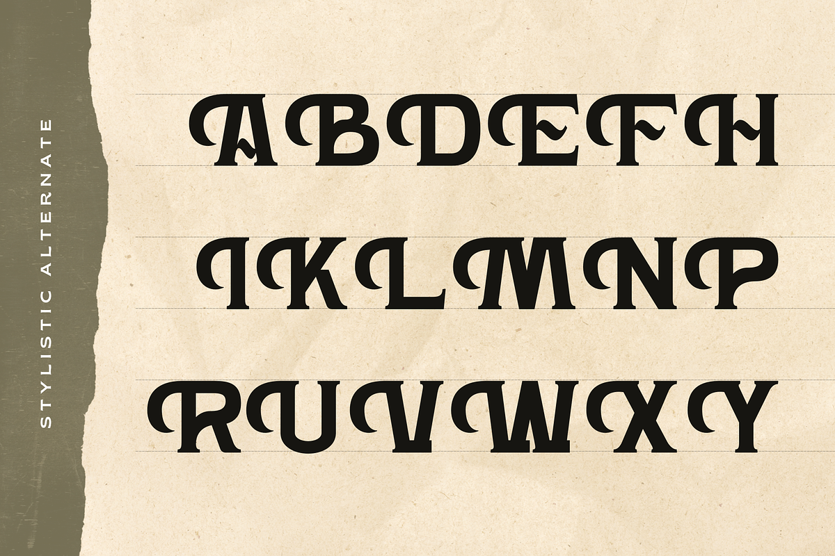 Hardan Vintage - Classic Logo Font, a Serif Font by Nirmana Visual (Photo 8 of 16)