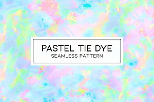 Pastel Tie Dye | Seamless Pattern