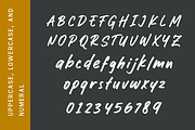 Luckyvibe - A Handwritten Font, a Handwritten Font by overlaytemplates (Thumbnail 4 of 5)