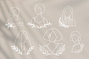 Portraits of women and shapes, a Person Illustration by by Margo (Thumbnail 11 of 11)